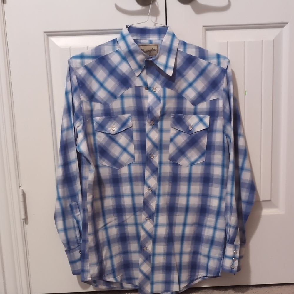 Men's Vintage Wrangle Button Up